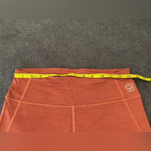 SOLD* Allbirds Mauve Pink Merino Blend Leggings Medium - Picture 5 of 5